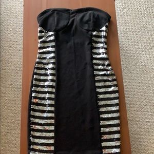 Sparkly mini dress